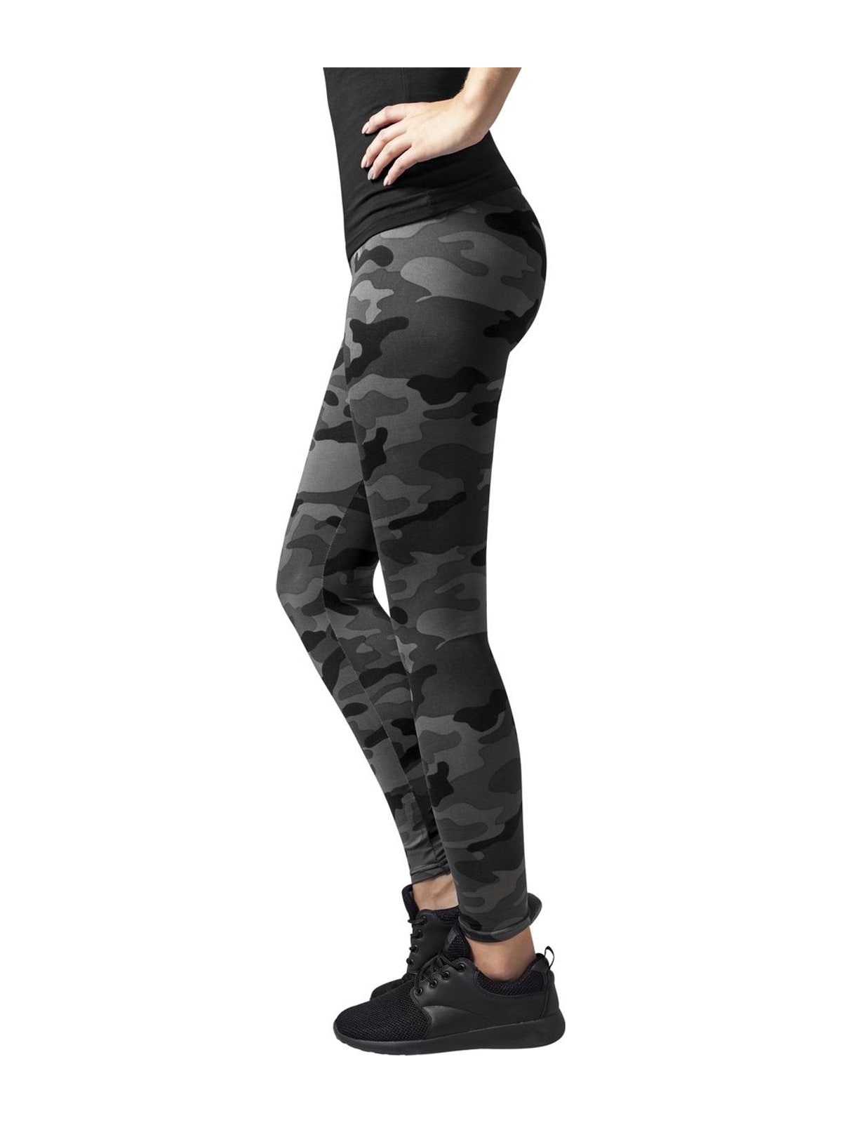 Γυναικείο Κολάν TB1331 Urban Classics Camo dark camo