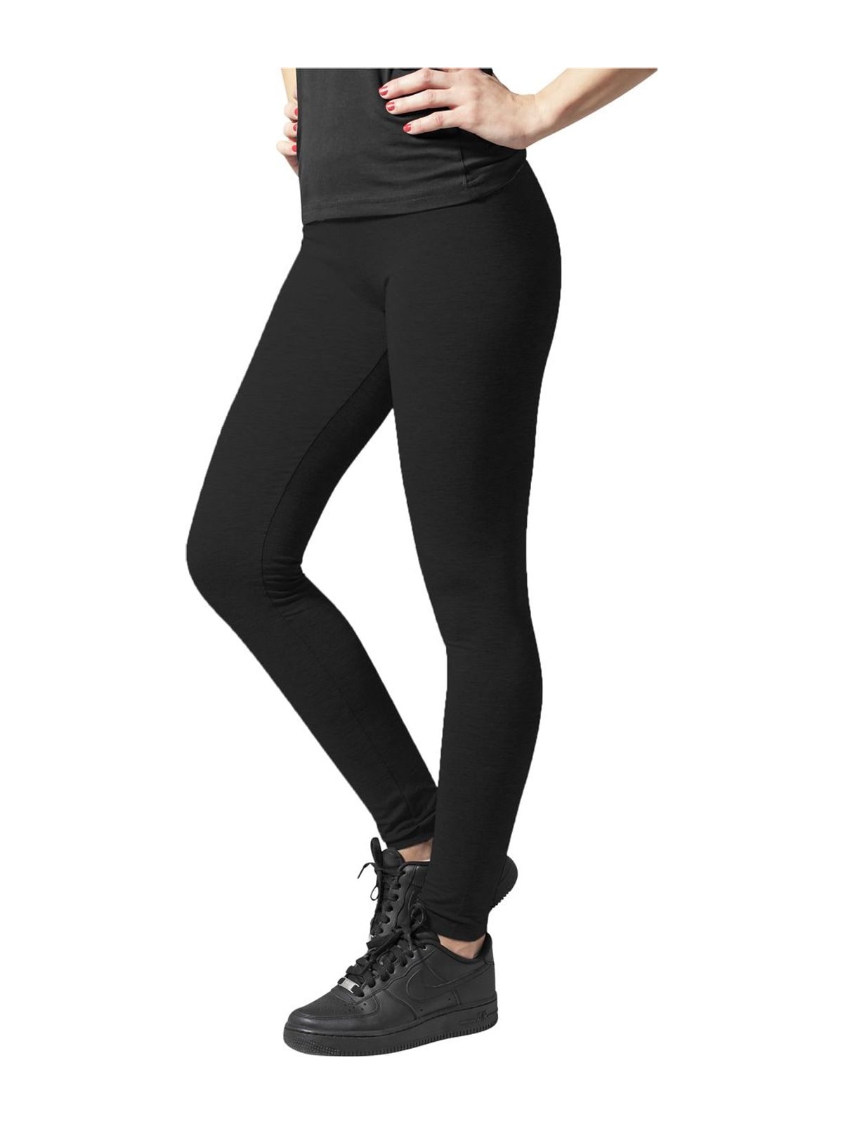 Γυναικείο Κολάν TB605 Urban Classics Jersey Black
