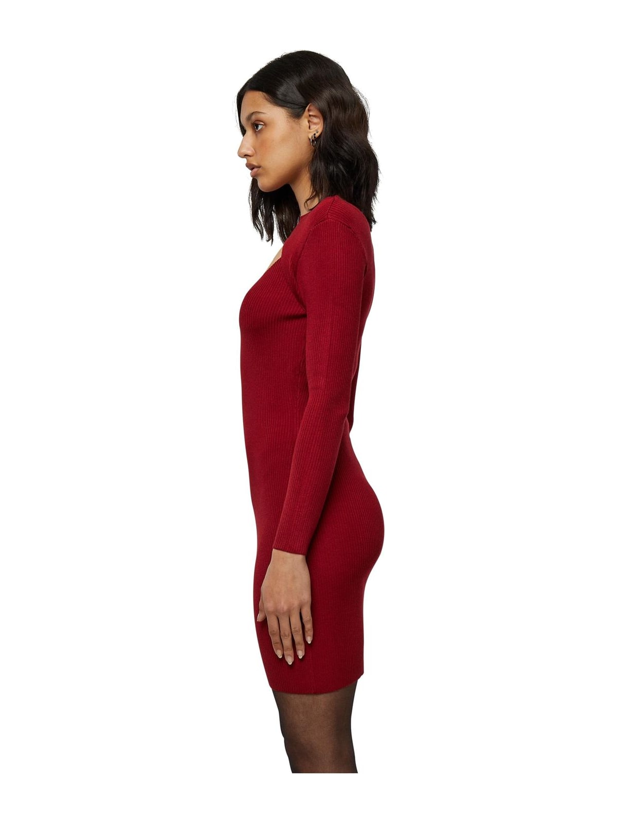 Γυναικείο Φόρεμα Μακρυμάνικο TB1742 Urban Classics Burgundy