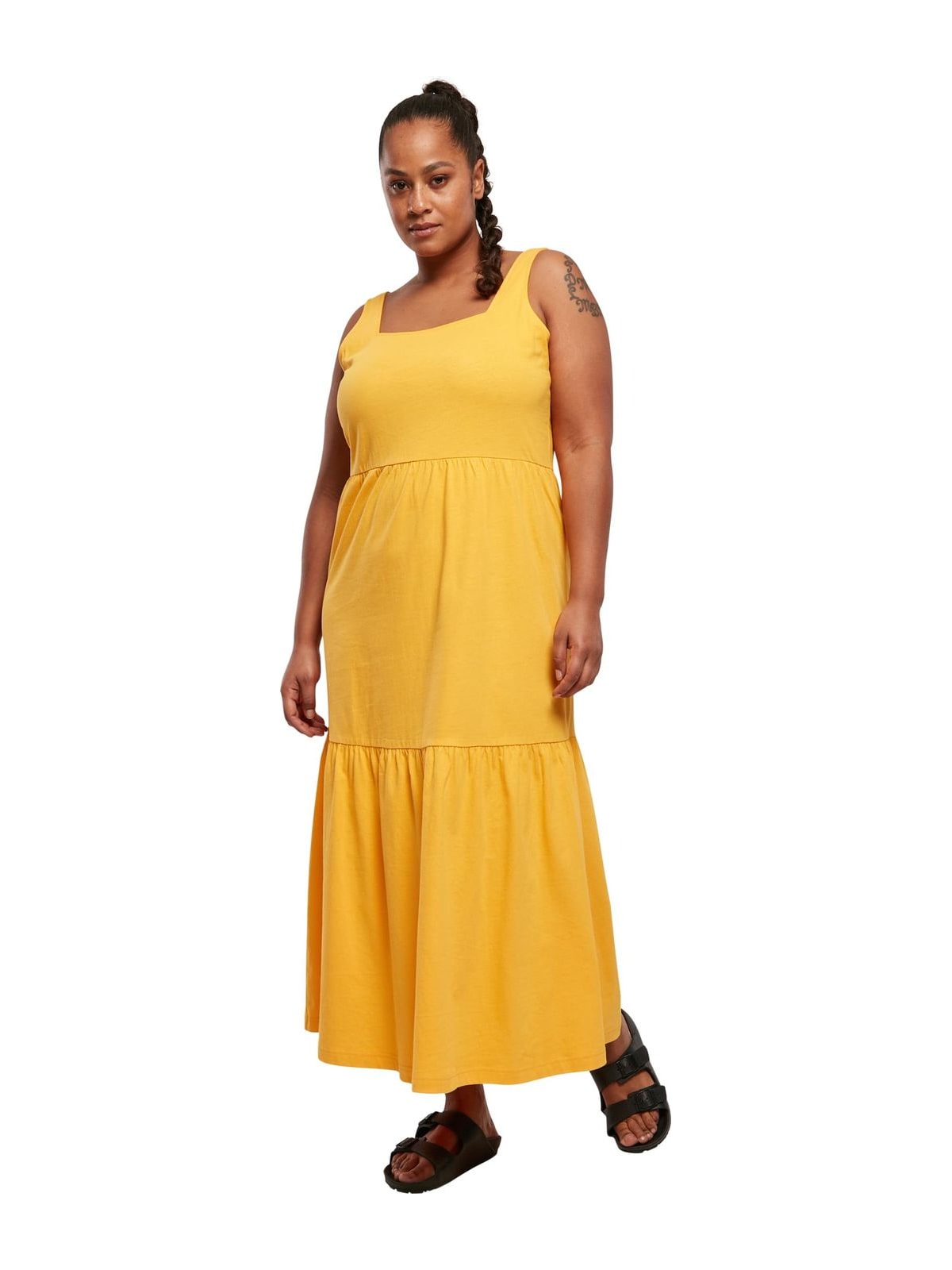 Γυναικείο Φόρεμα 7/8 Valance TB4784 Urban Classics Magic Mango