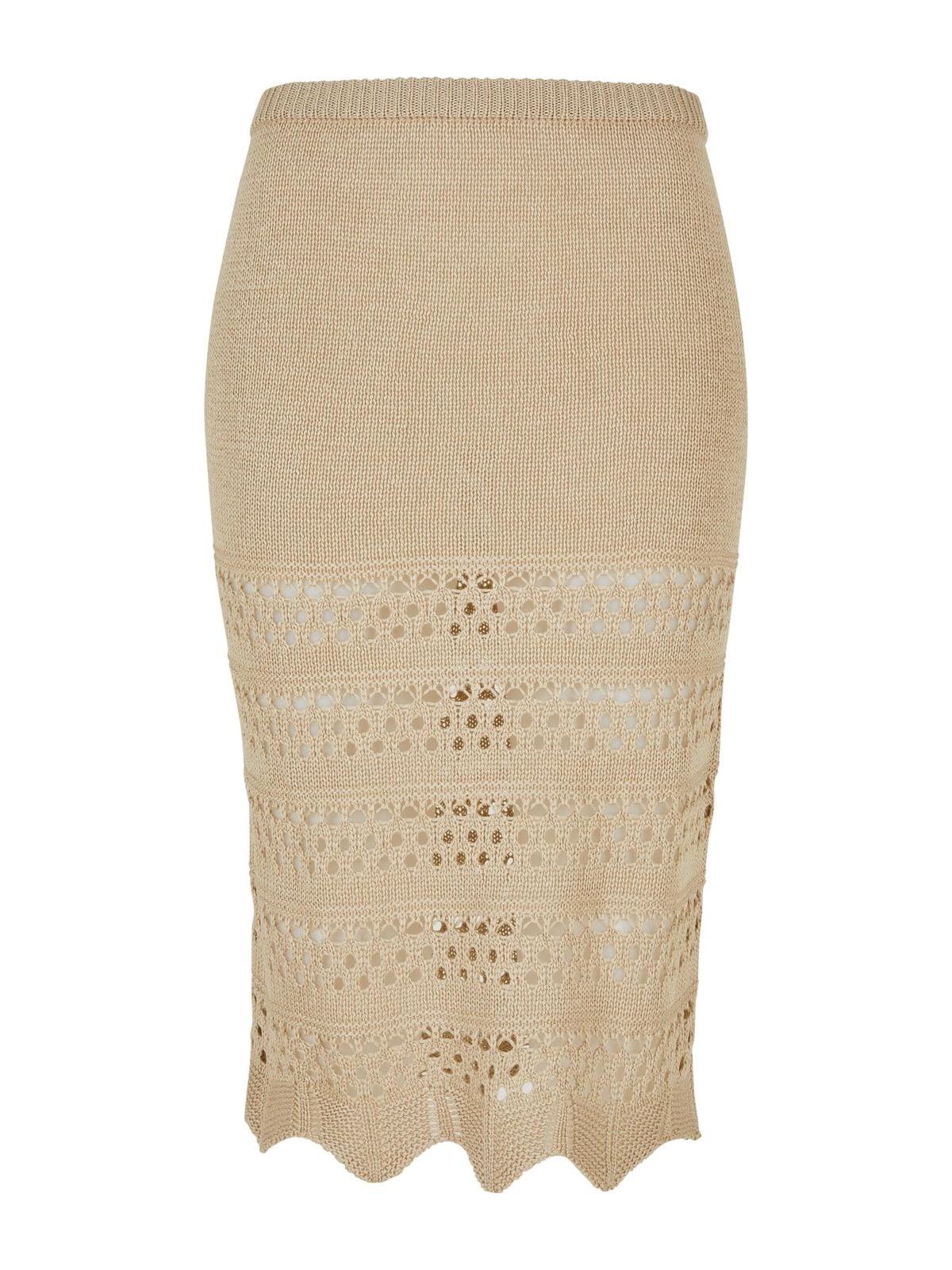 Γυναικεία Πλεκτή Φούστα 3/4 TB5496 Urban Classics softseagrass