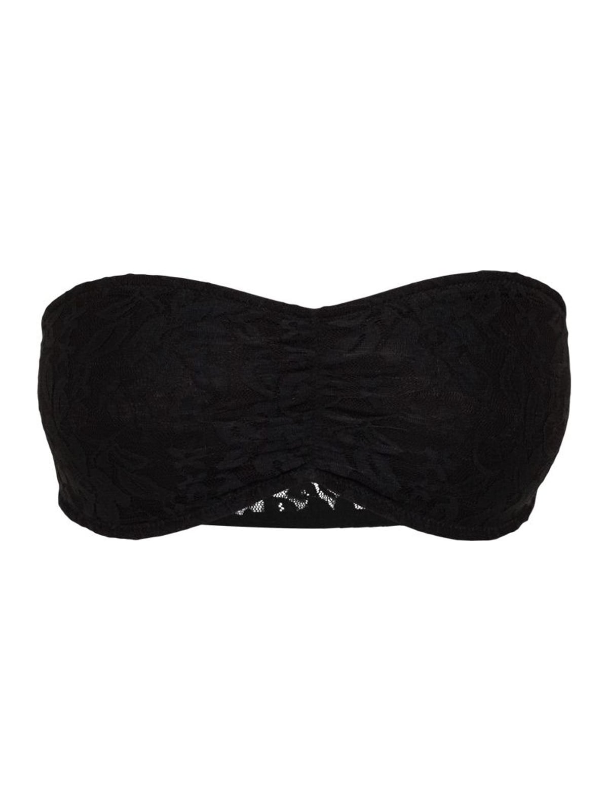 Σουτιέν Bandeau με δαντέλα Urban Classics TB586 Black