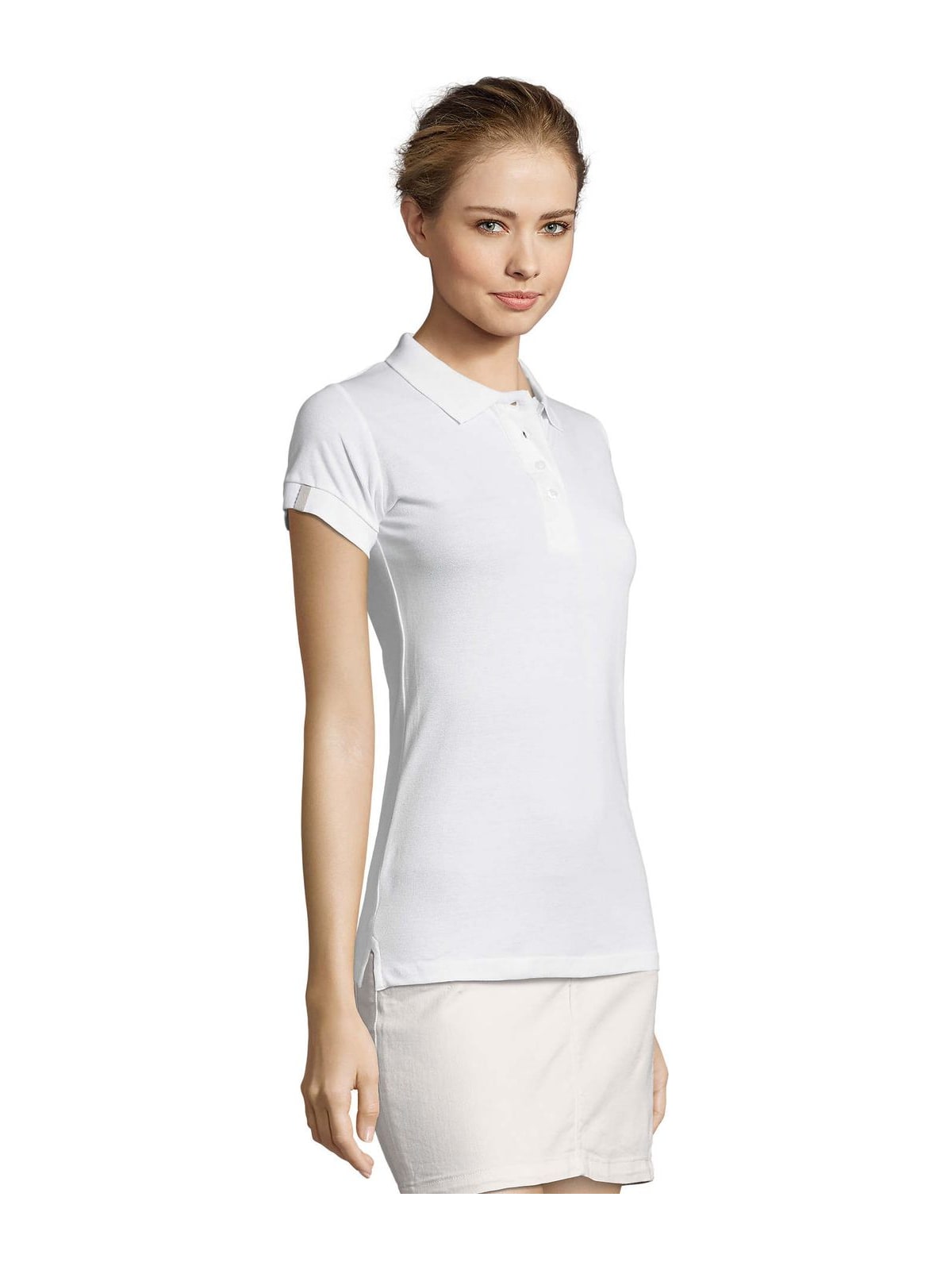 Γυναικείο Πόλο Πικέ 00575 SOL'S Portland White