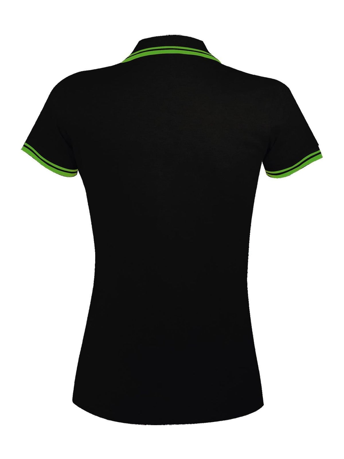 Γυναικείο Πόλο Πικέ 00578 SOL'S Pasadena Black/Lime