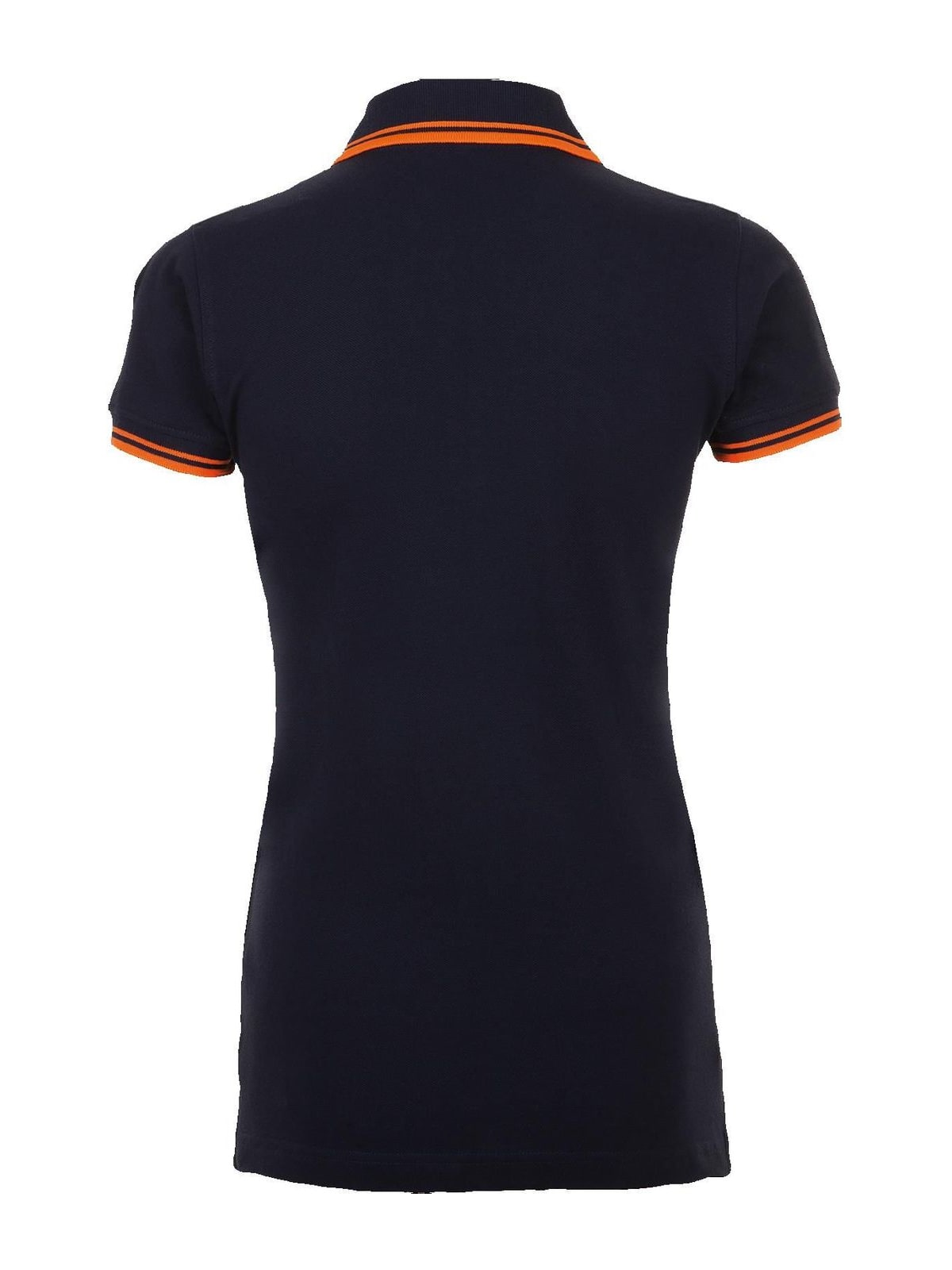 Γυναικείο Πόλο Πικέ 00578 SOL'S Pasadena French Navy/Neon Orange