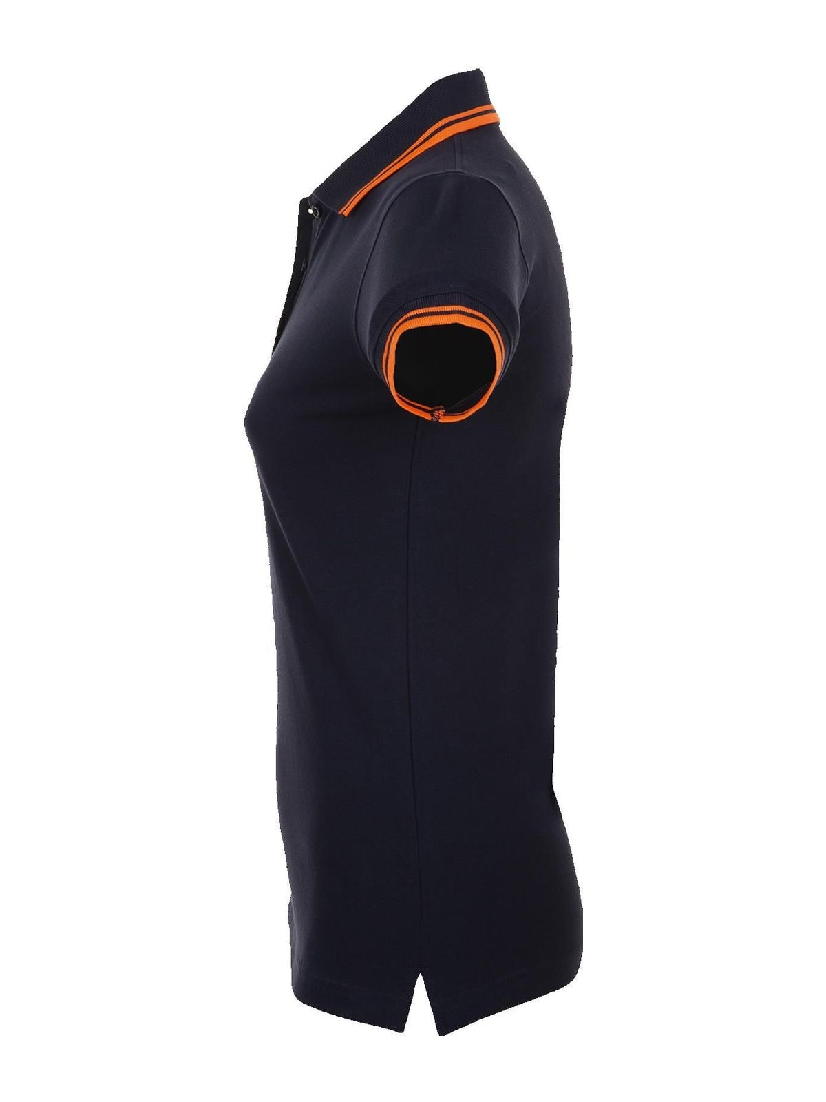 Γυναικείο Πόλο Πικέ 00578 SOL'S Pasadena French Navy/Neon Orange