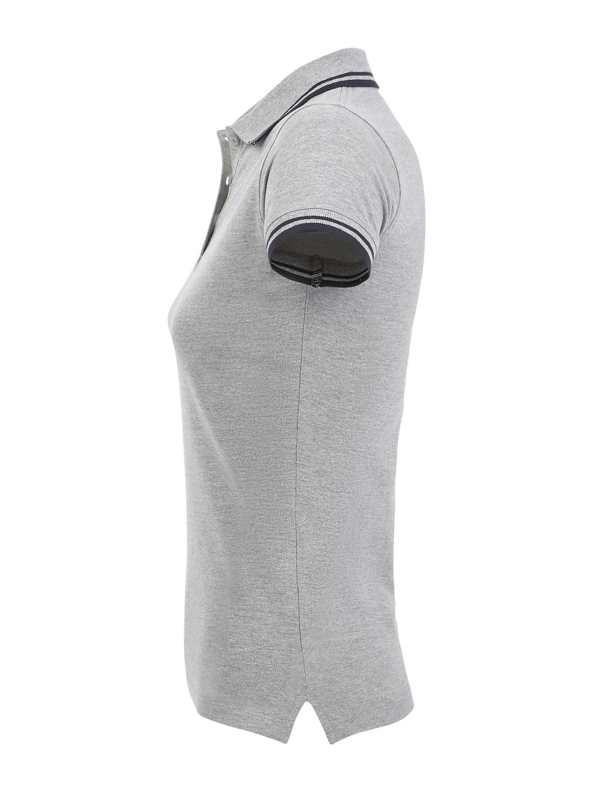 Γυναικείο Πόλο Πικέ 00578 SOL'S Pasadena Grey Melange/Navy