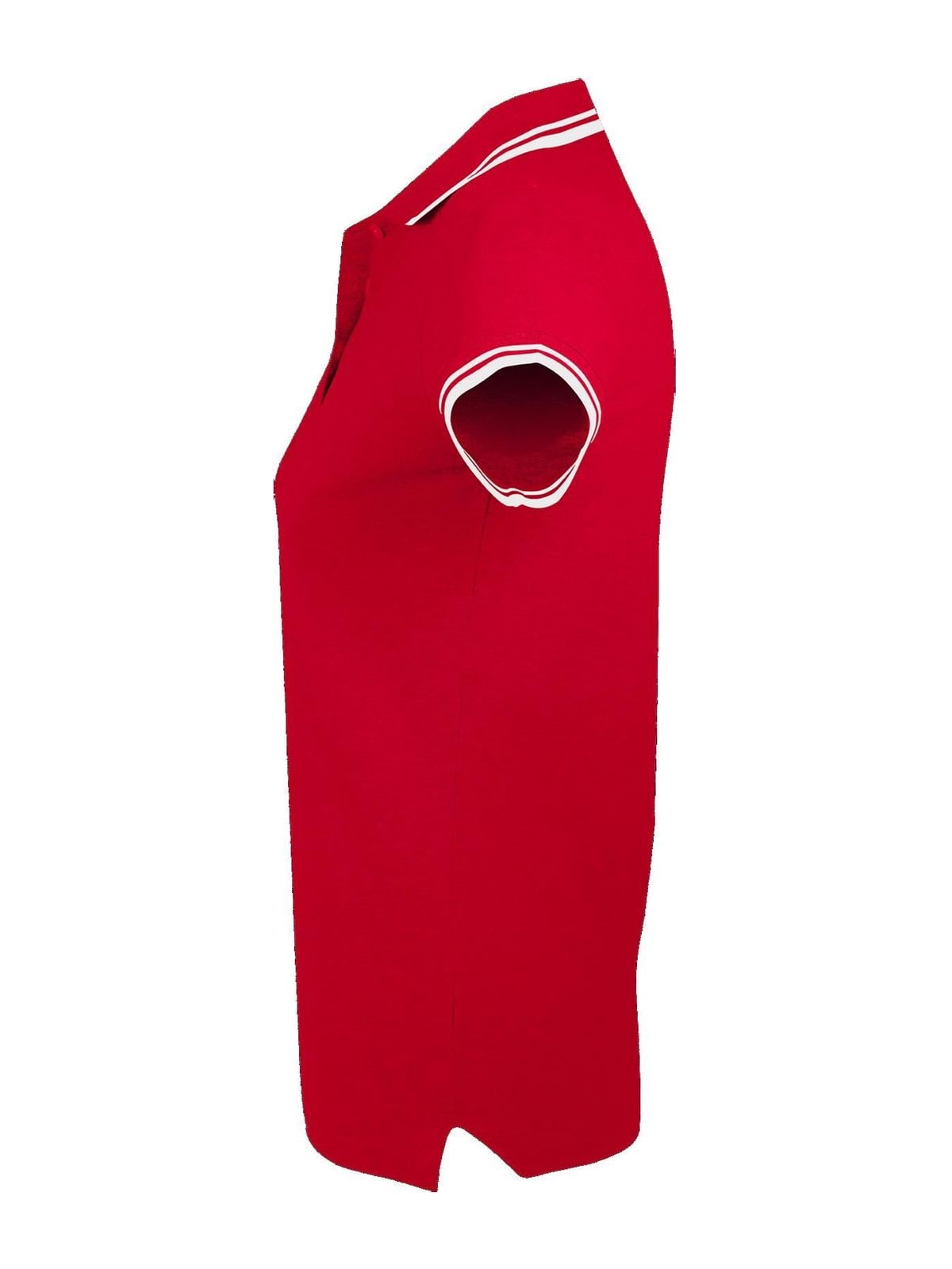 Γυναικείο Πόλο Πικέ 00578 SOL'S Pasadena Red/White