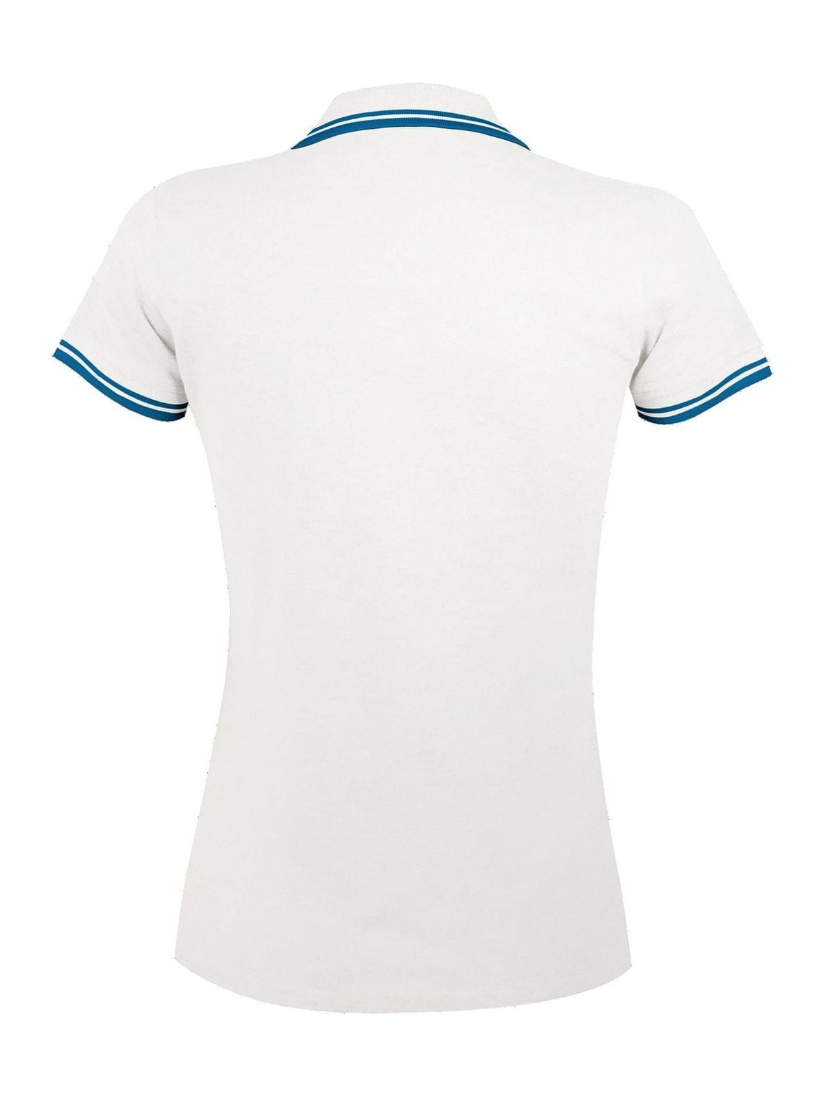 Γυναικείο Πόλο Πικέ 00578 SOL'S Pasadena White/Aqua