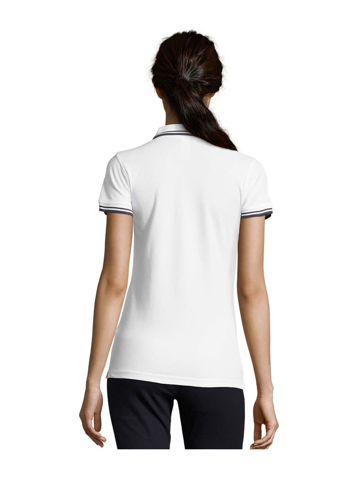 Γυναικείο Πόλο Πικέ 00578 SOL'S Pasadena White/Navy