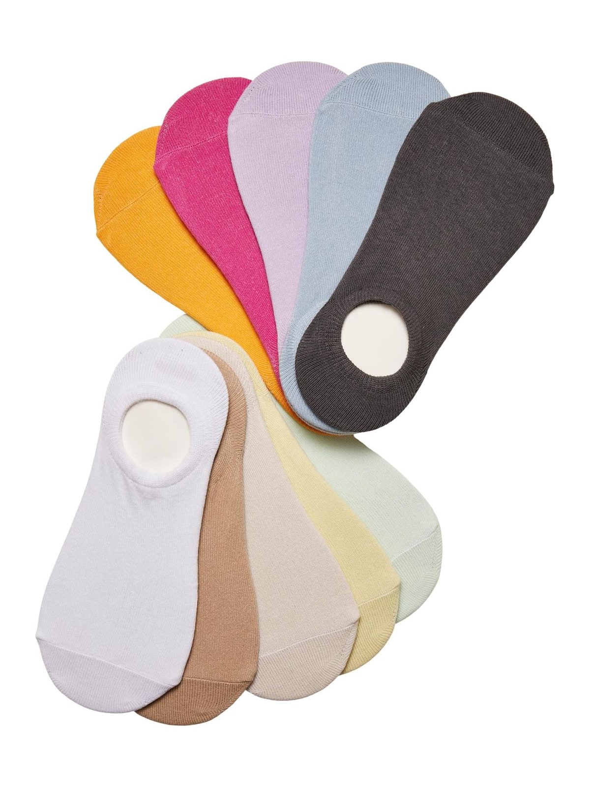 Κάλτσες No Show (Pack 10 Τεμαχίων) TB5180-01667 Urban Classics multicolor