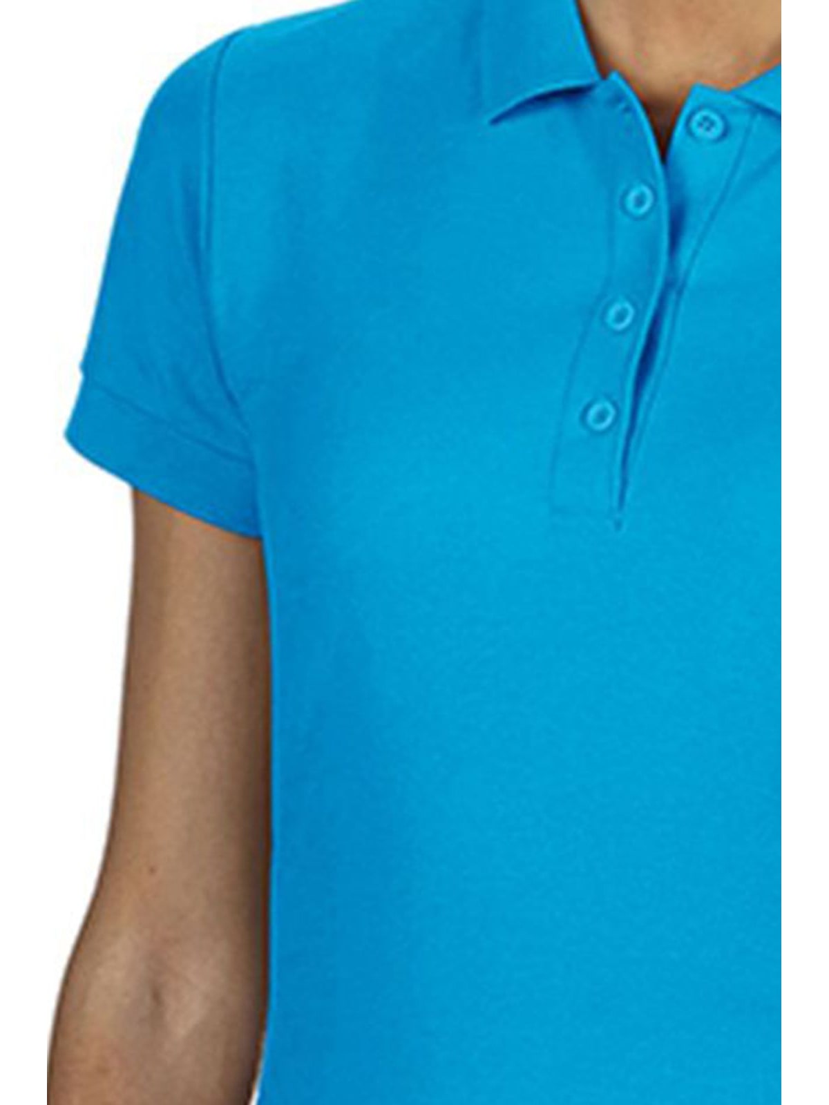 Γυναικεία Μπλούζα Polo 64800L Gildan Softstyle Double Pique Sapphire