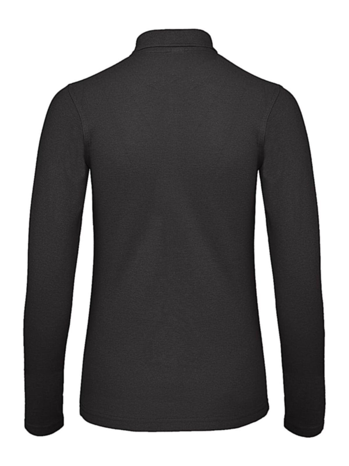 Μπλούζα Polo Γυναικεία Μακρυμάνικη PWI13 B & C ID.001 LSL Black