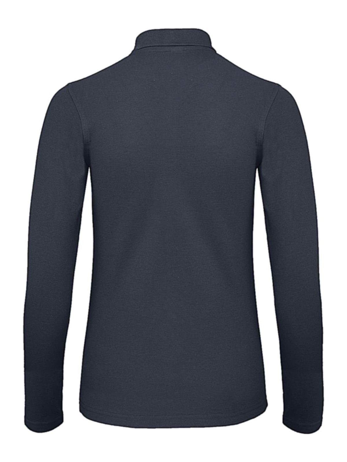 Μπλούζα Polo Γυναικεία Μακρυμάνικη PWI13 B & C ID.001 LSL Navy