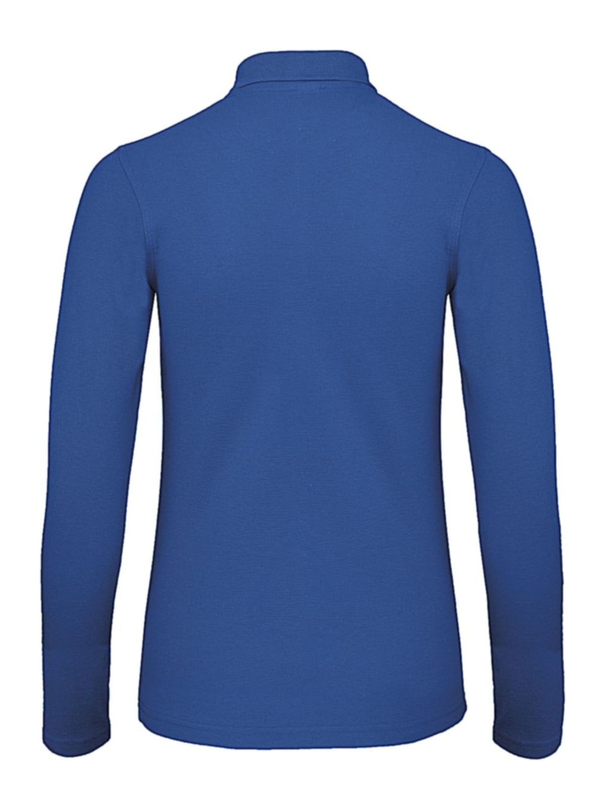 Μπλούζα Polo Γυναικεία Μακρυμάνικη PWI13 B & C ID.001 LSL Royal Blue