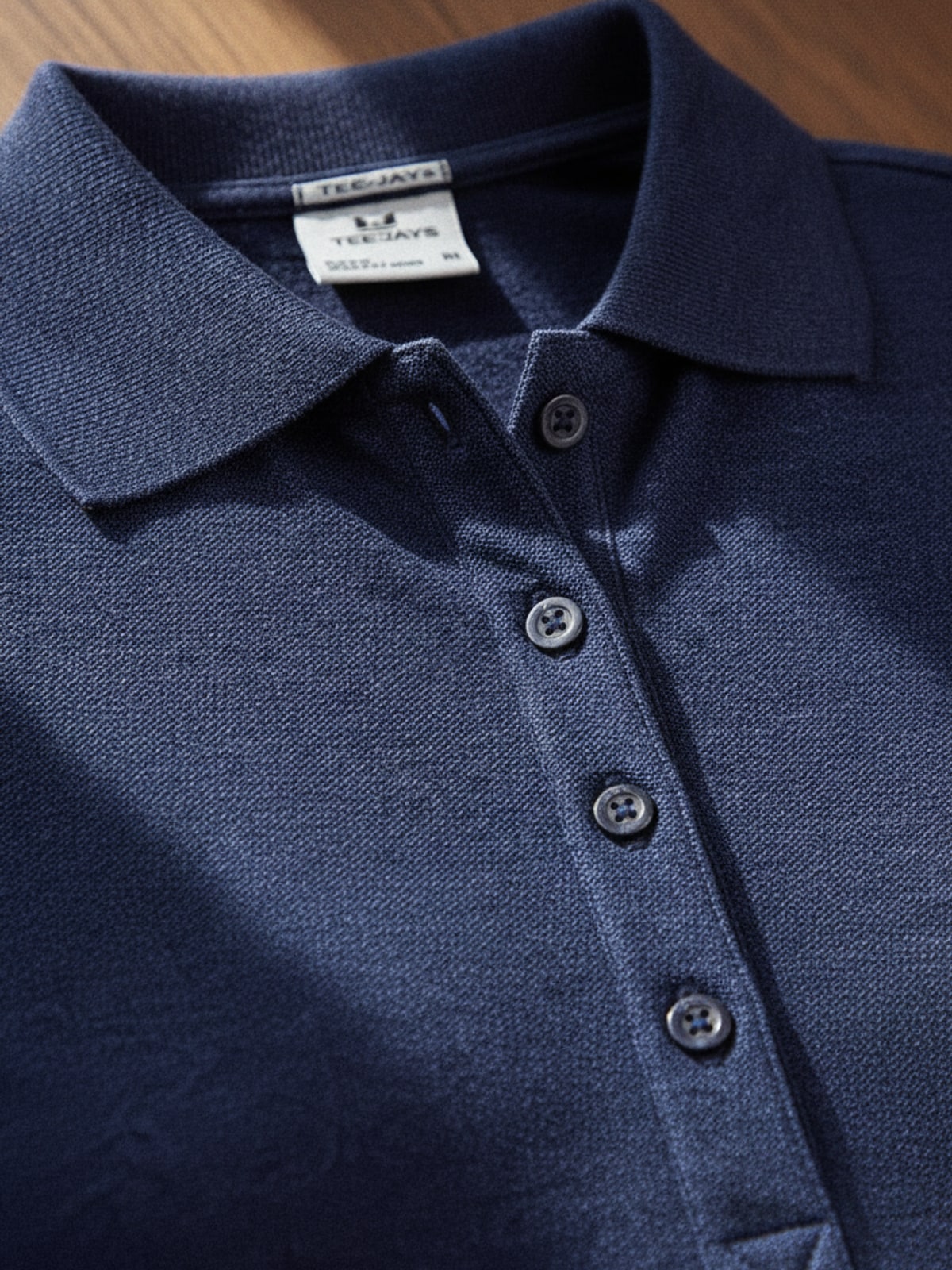 Γυναικεία Μπλούζα Polo 145 Tee Jays Luxury LS Stretch Denim