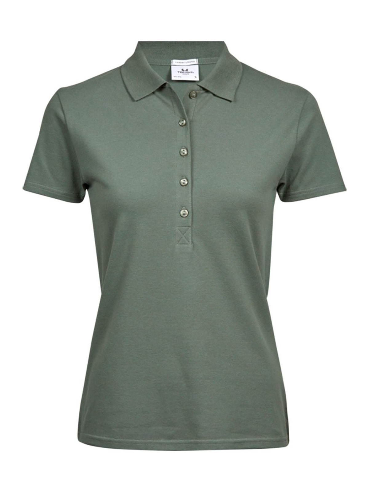 Γυναικεία Μπλούζα Polo 145 Tee Jays Luxury LS Stretch Leaf Green