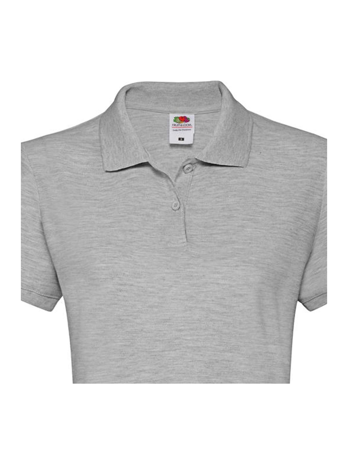 Γυναικεία Μπλούζα Polo 63-030-0 Fruit of the Loom Athletic Heather
