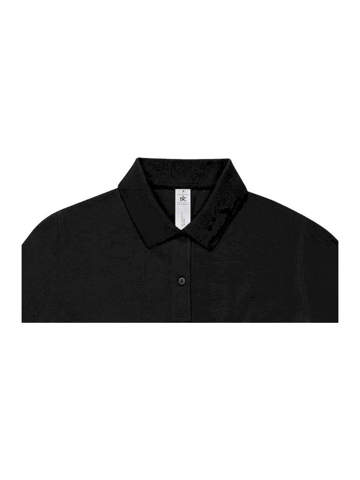 Γυναικεία Μπλούζα Polo PW461 B & C My Polo 180 Black