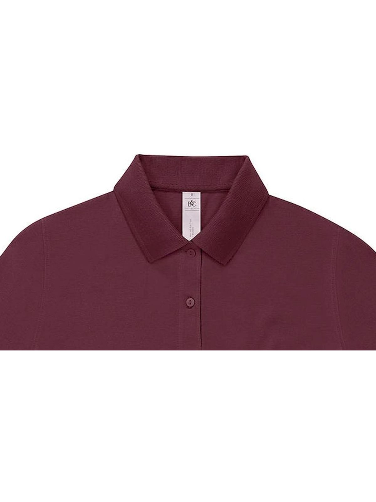 Γυναικεία Μπλούζα Polo PW461 B & C My Polo 180 Burgundy