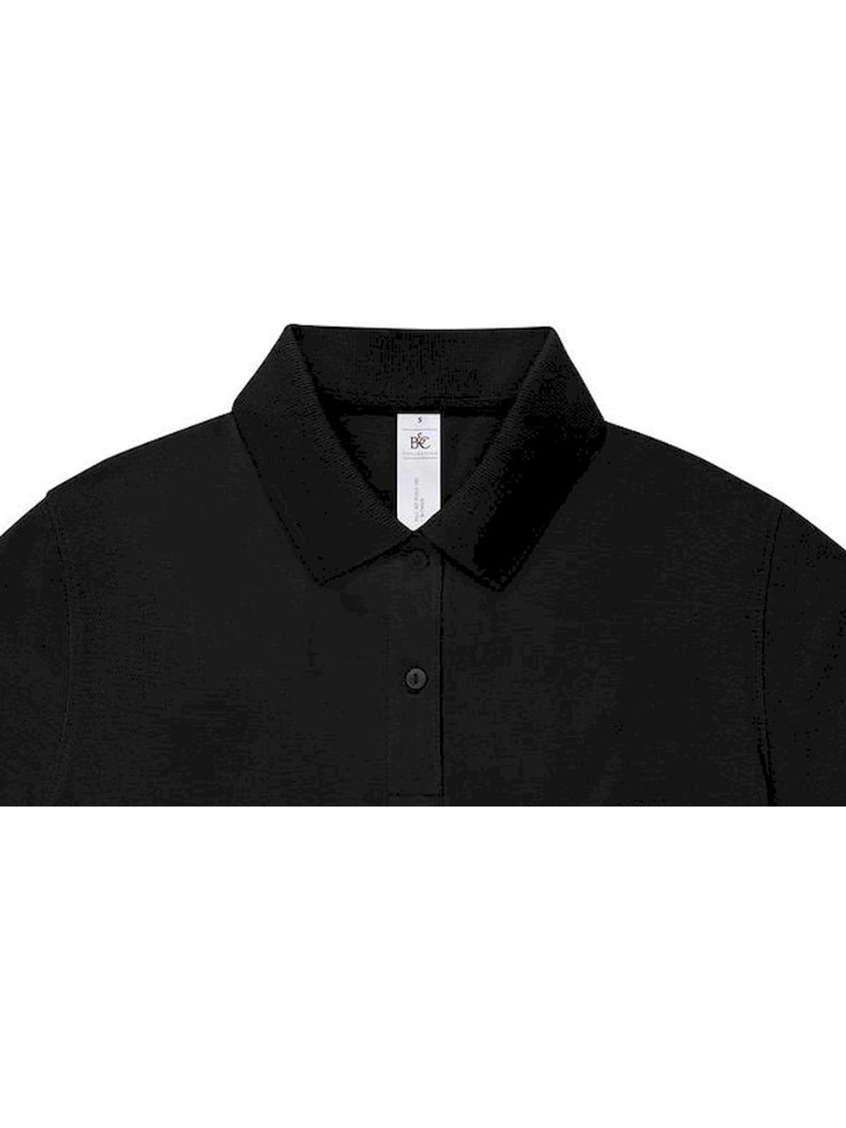 Γυναικεία Μακρυμάνικη Μπλούζα Polo PW462 B & C My Polo 180 LSL Black