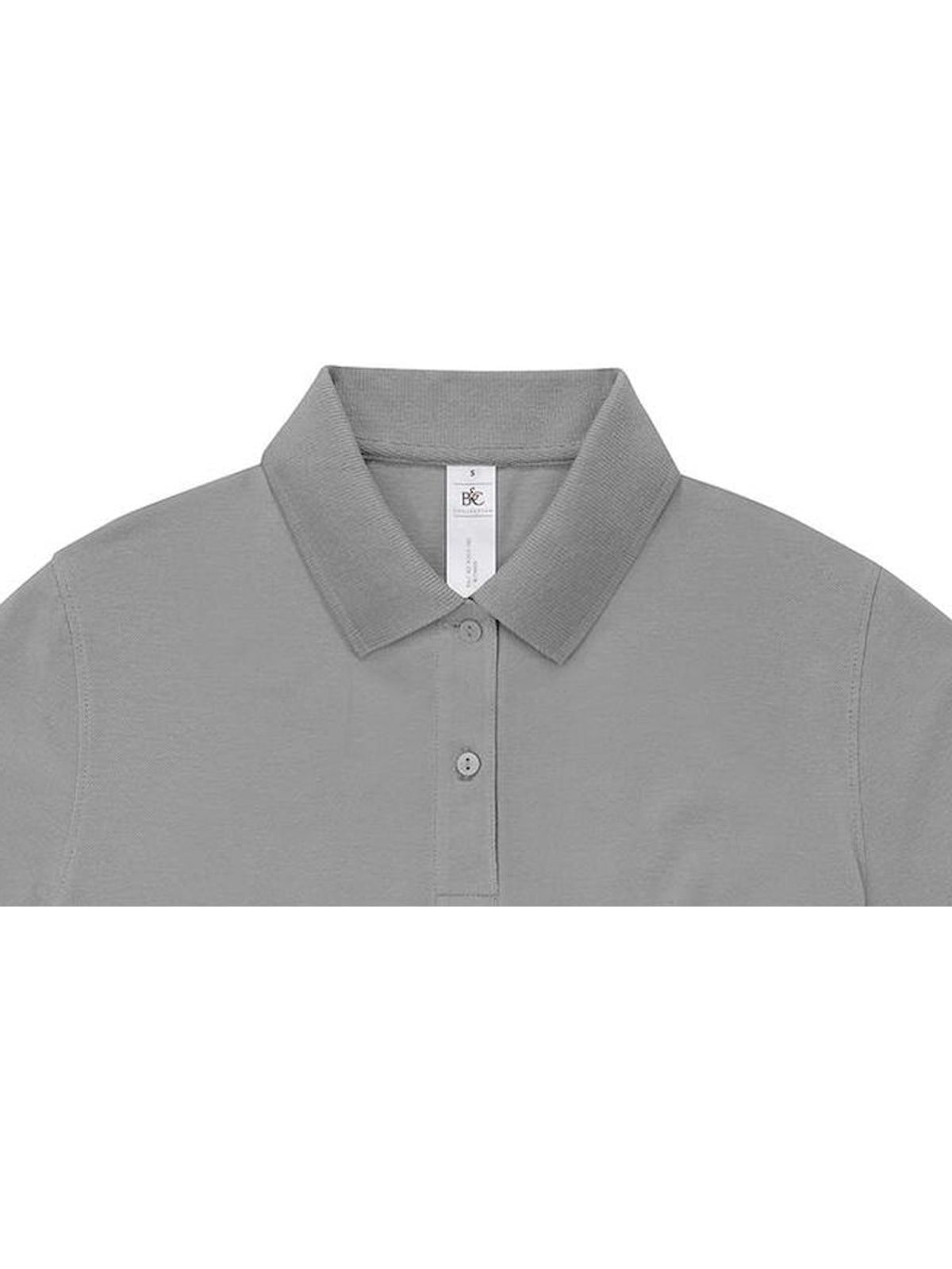 Γυναικεία Μακρυμάνικη Μπλούζα Polo PW462 B & C My Polo 180 LSL Sport Grey