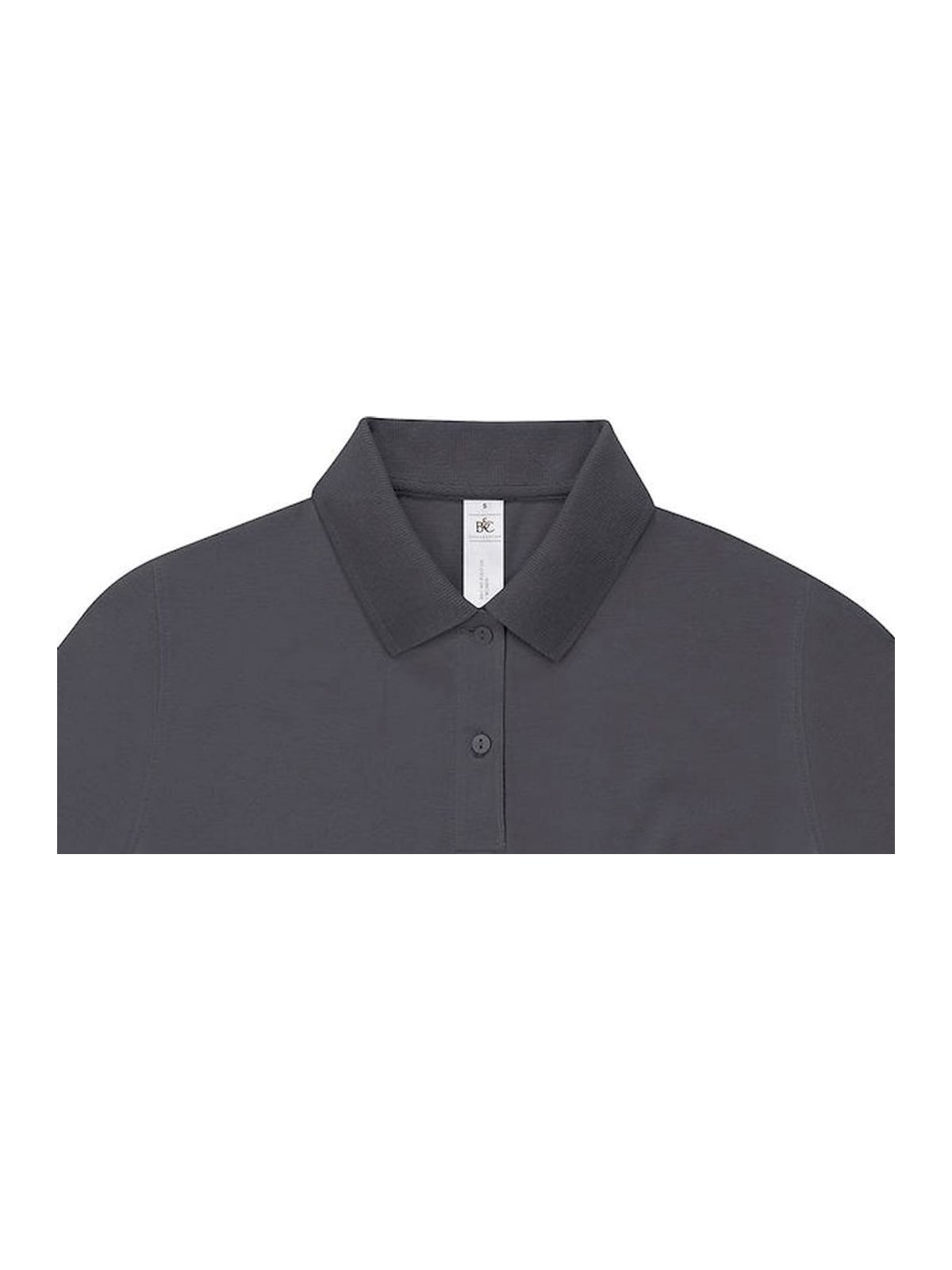 Γυναικεία Μπλούζα Polo PW463 B & C My Polo 210 Dark Grey