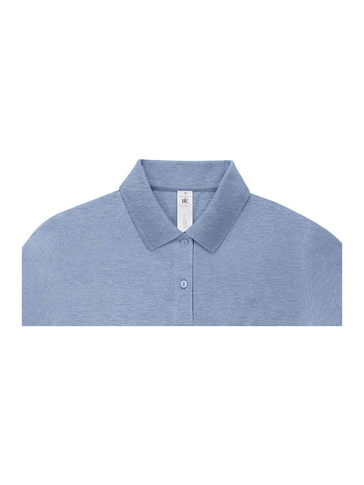 Γυναικεία Μπλούζα Polo PW463 B & C My Polo 210 Heather Blue