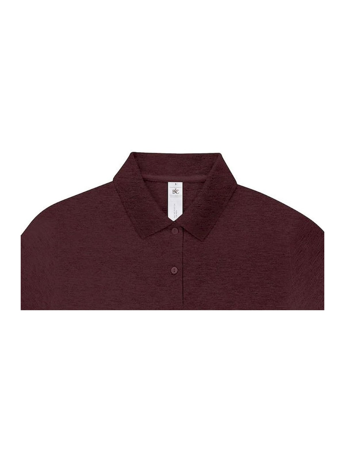 Γυναικεία Μπλούζα Polo PW463 B & C My Polo 210 Heather Burgundy