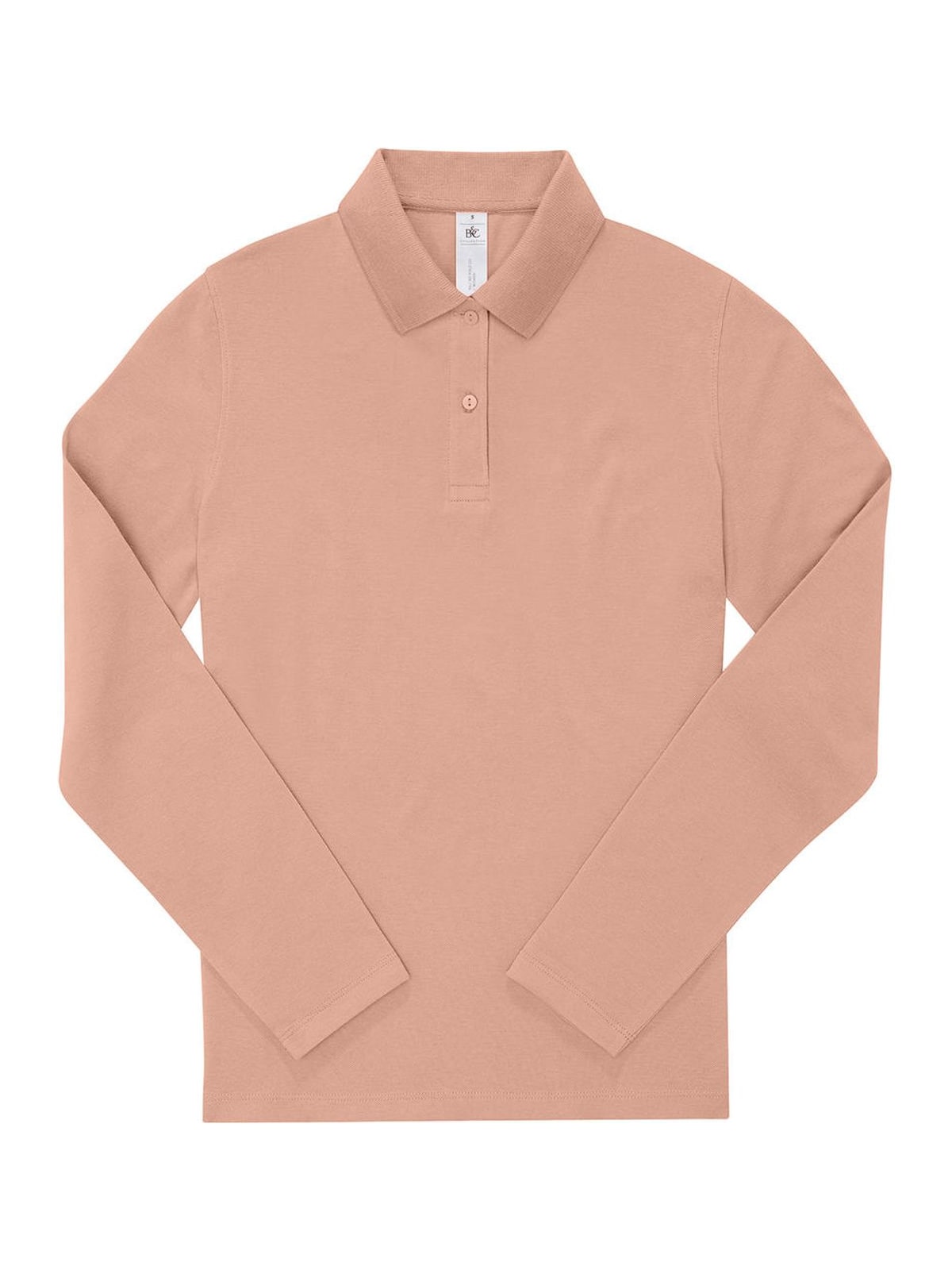Γυναικεία Μακρυμάνικη Μπλούζα Polo PW464 B&C My Polo 210 LSL Nude