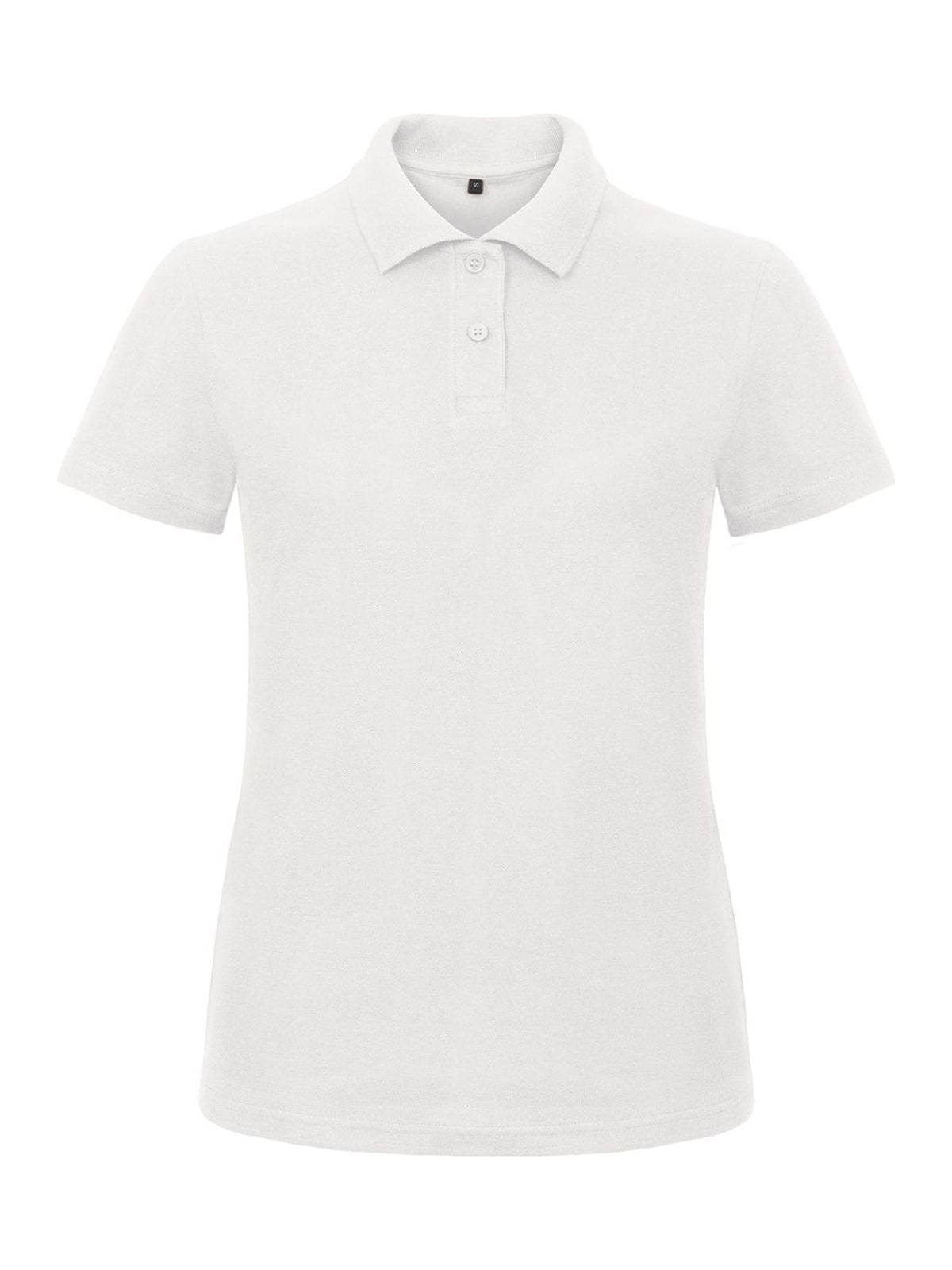 Γυναικείο Μπλουζάκι Polo Pique ID.001 B & C White