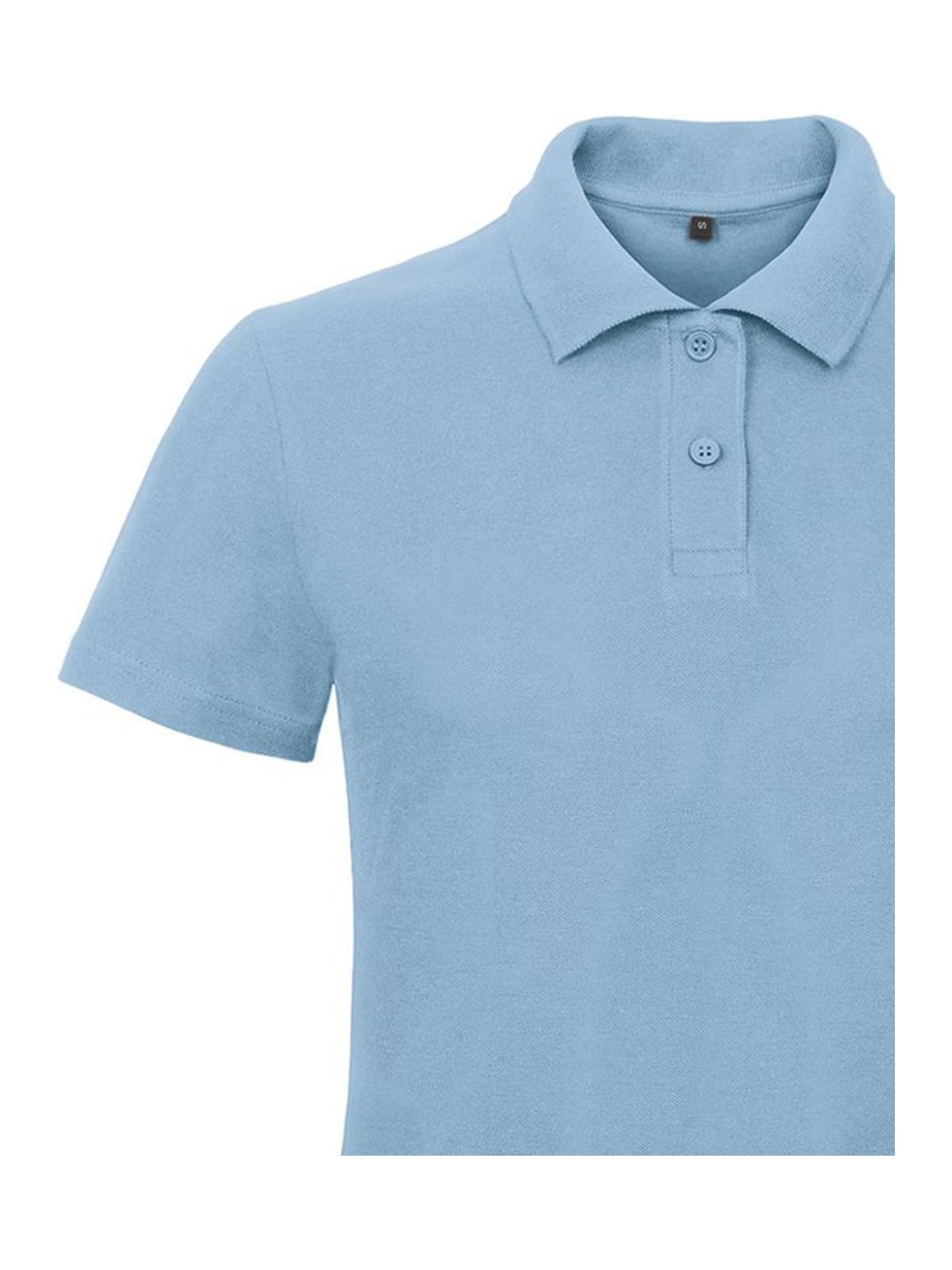 Γυναικείο Μπλουζάκι Polo Pique ID.001 B & C Light Blue