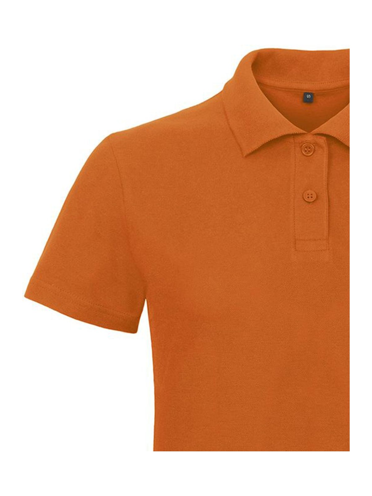 Γυναικείο Μπλουζάκι Polo Pique ID.001 B & C Orange