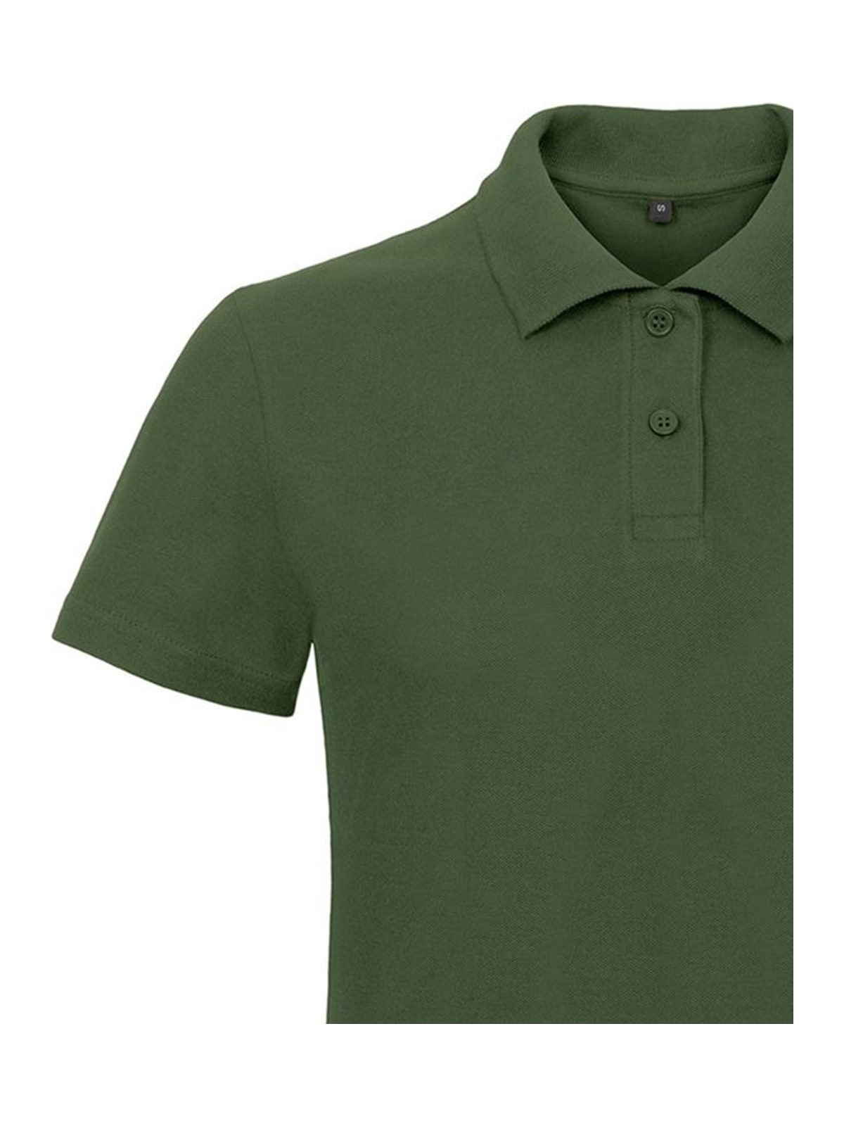 Γυναικείο Μπλουζάκι Polo Pique ID.001 B & C Bottle Green