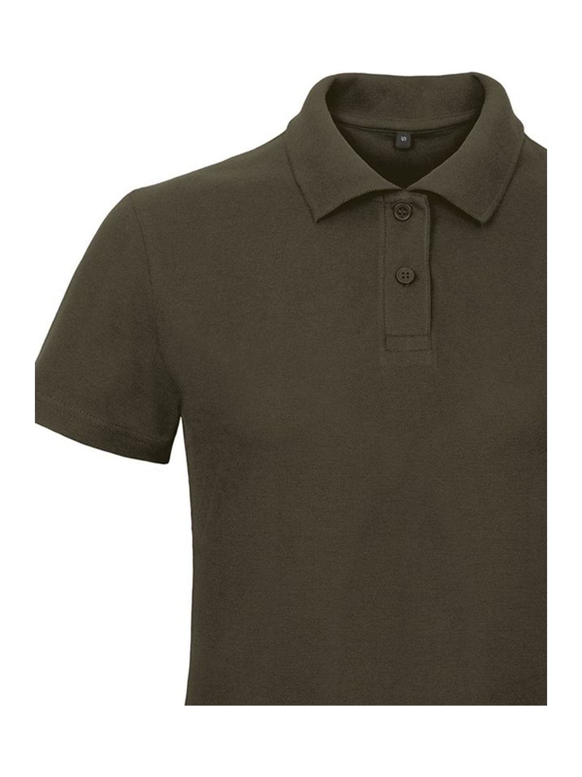 Γυναικείο Μπλουζάκι Polo Pique ID.001 B & C Brown