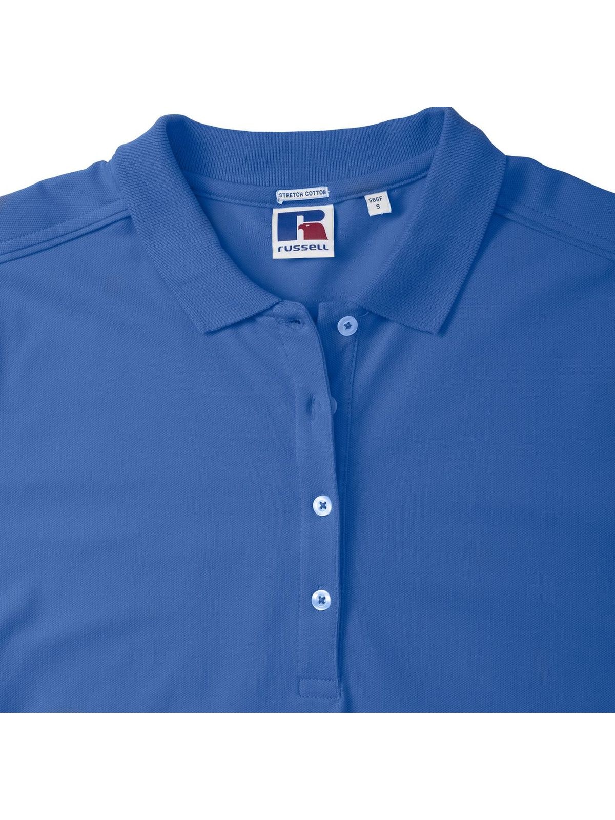Γυναικείο Μπλουζάκι Polo R-566F-0 Russell Slim Fit Stretch Azure