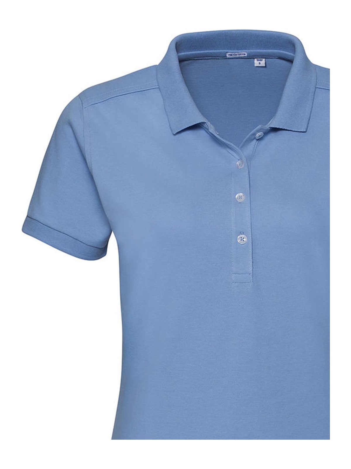 Γυναικείο Μπλουζάκι Polo R-566F-0 Russell Slim Fit Stretch Sky