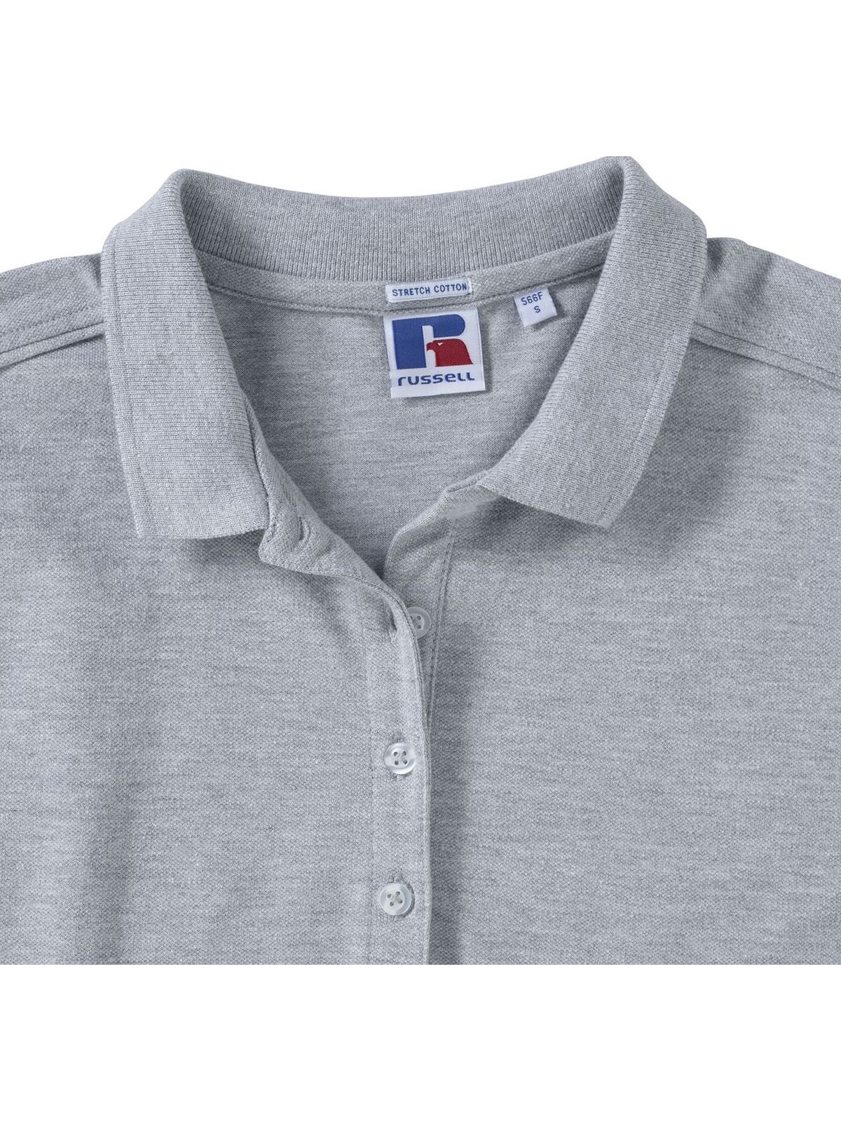Γυναικείο Μπλουζάκι Polo R-566F-0 Russell Slim Fit Stretch Light Oxford