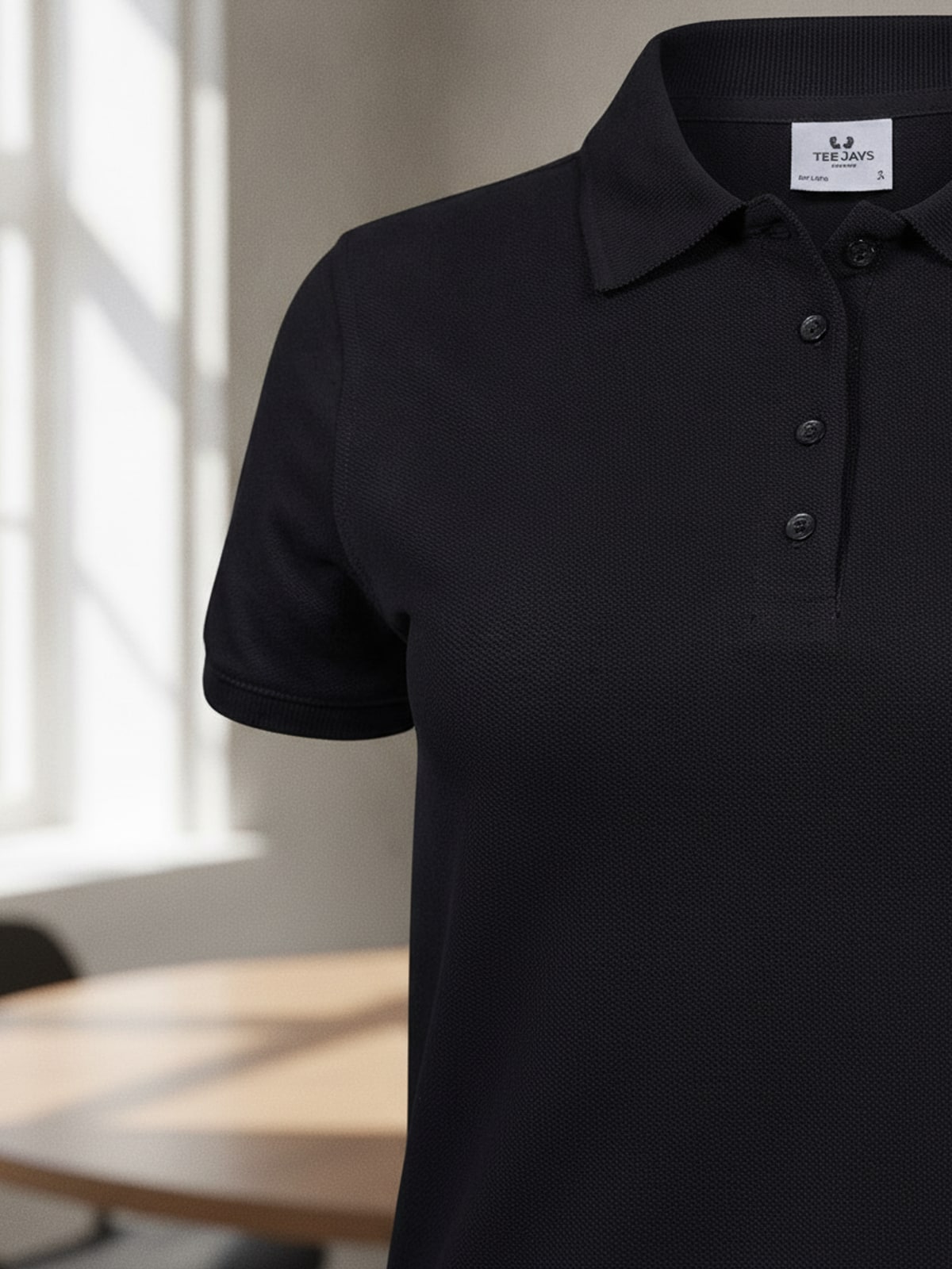 Γυναικεία Μπλούζα Polo 1401 Tee Jays Black