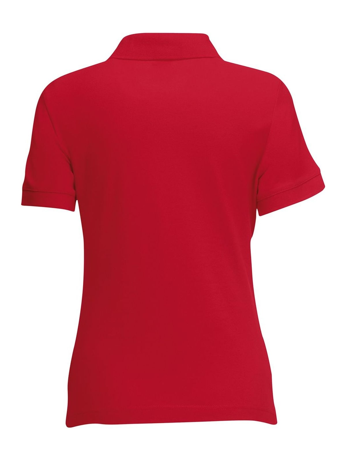 Γυναικεία Μπλούζα Polo 63-212-0 Fruit of the Loom Red