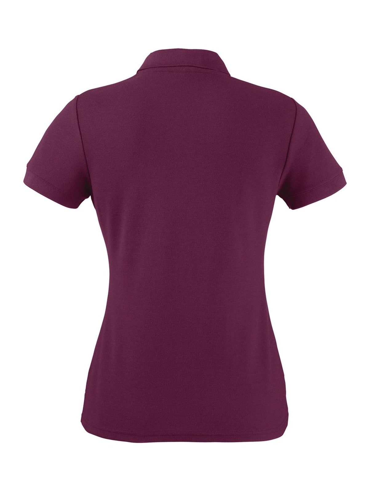Γυναικεία Μπλούζα Polo 63-212-0 Fruit of the Loom Burgundy