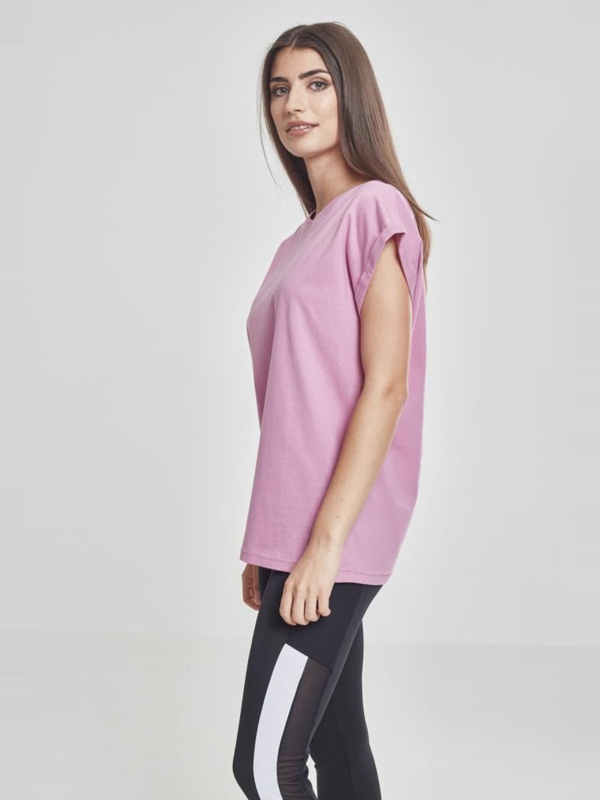 T-shirt TB771 Urban Classics Extended Shoulder Tee Cool Pink