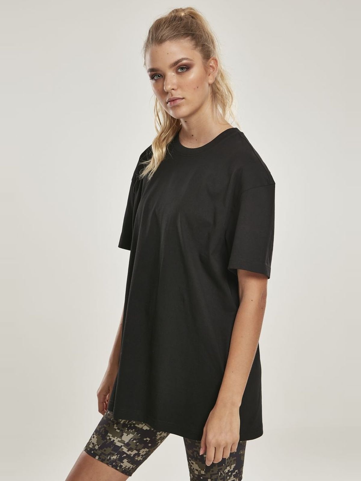 Γυναικείο T-Shirt TB3634 Urban Classics Black Μαύρο
