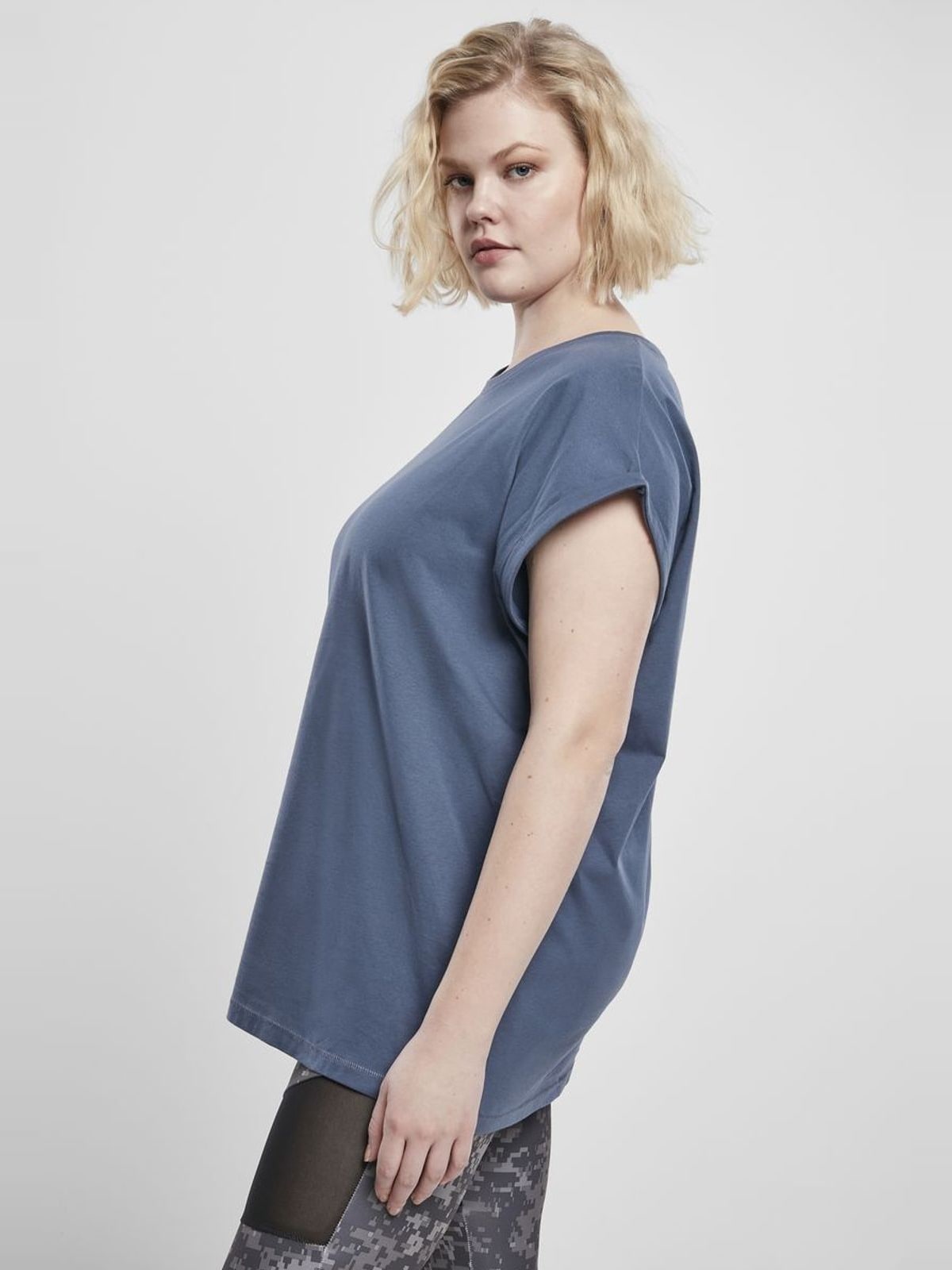 T-shirt TB771 Urban Classics 02428 Vintage Blue