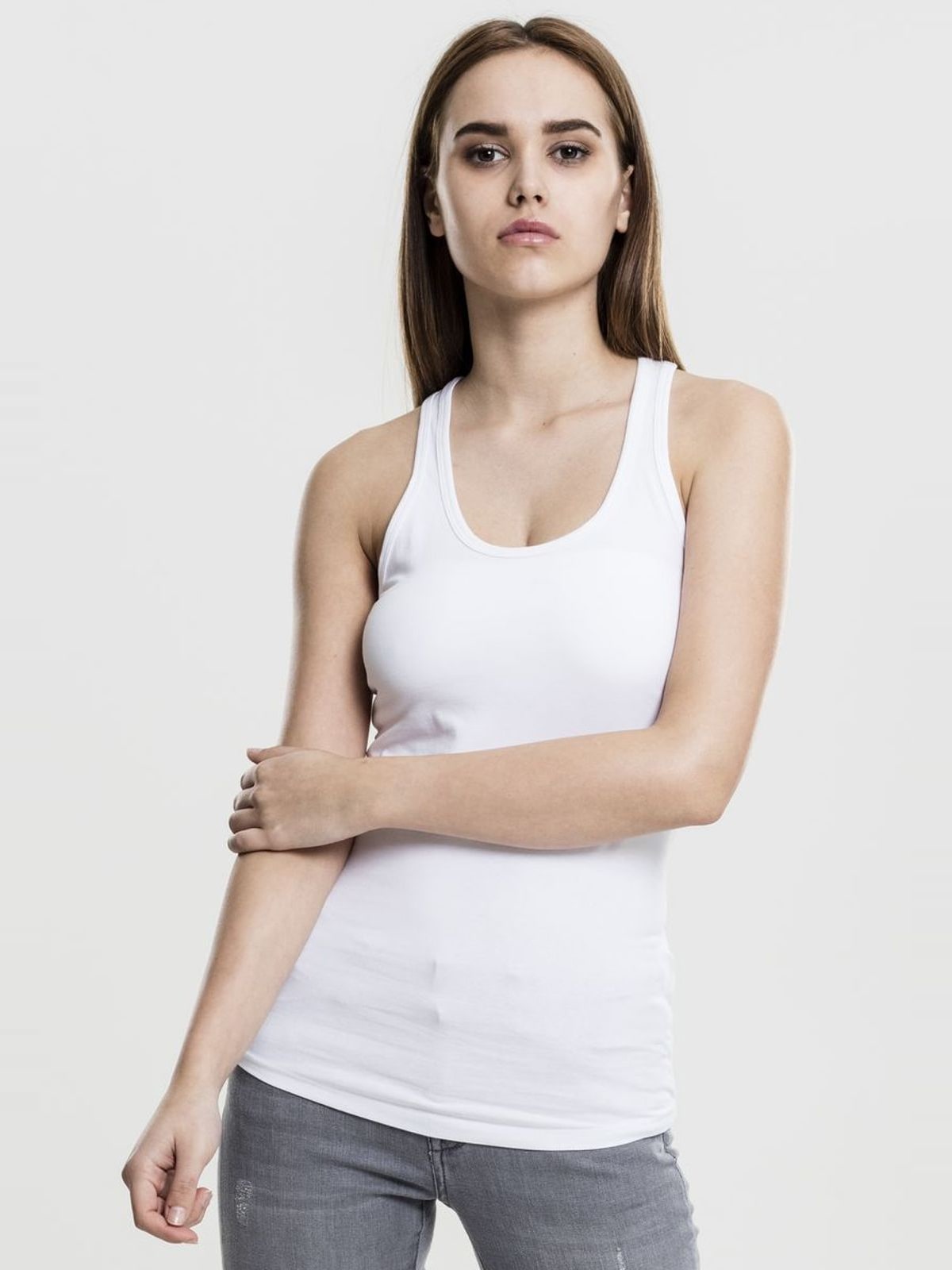Γυναικείο Jersey Tanktop Urban Classics TB697 White