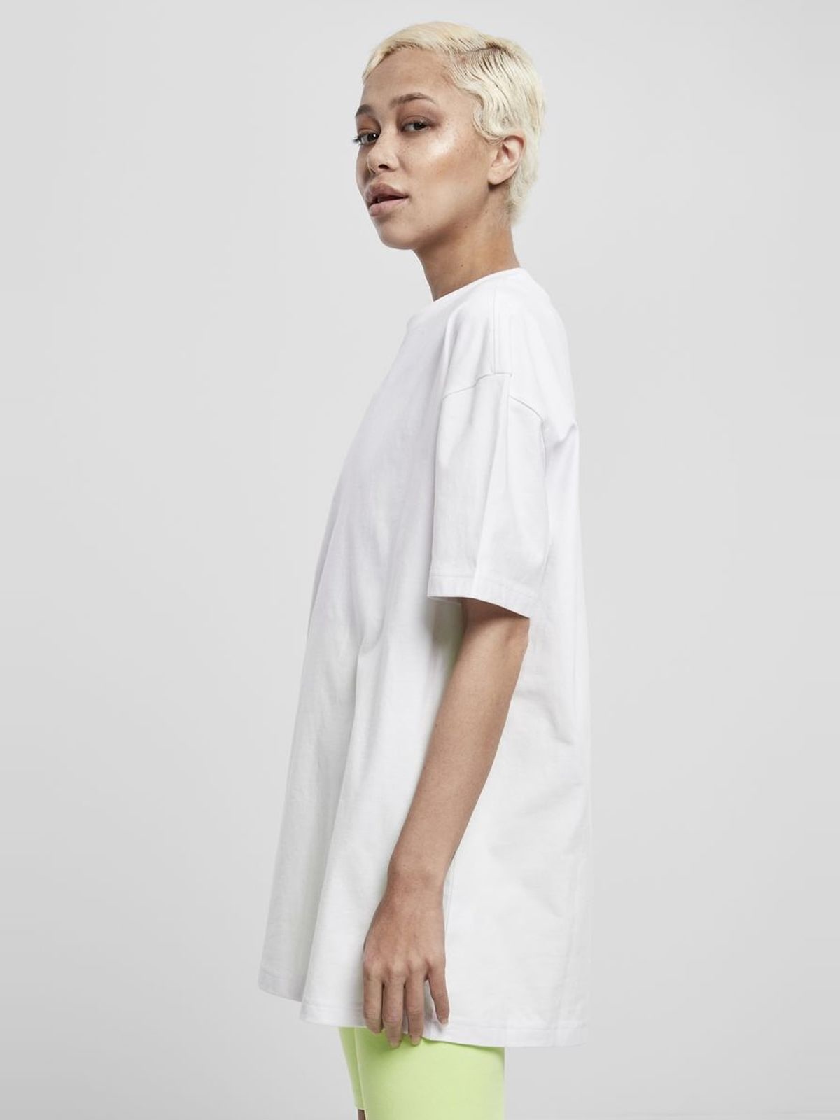 Γυναικείο T-Shirt Oversized TB3634 Urban Classics White Λεύκο