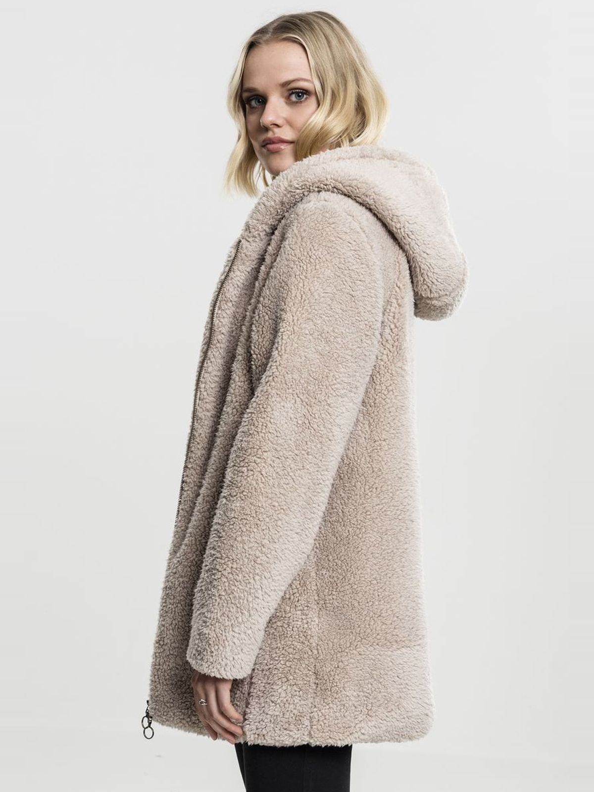 Γυναικείο Μπουφάν Sherpa TB1755 Urban Classics Sand