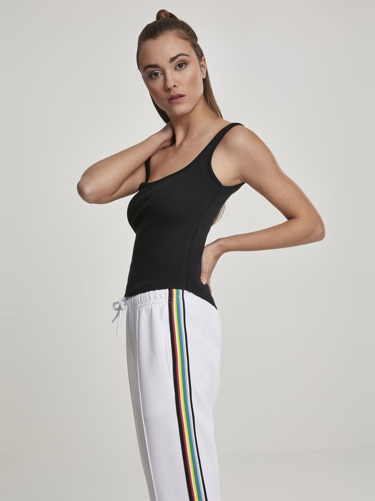 Γυναικείο top με τιράντες Urban Classics TB2631 Black