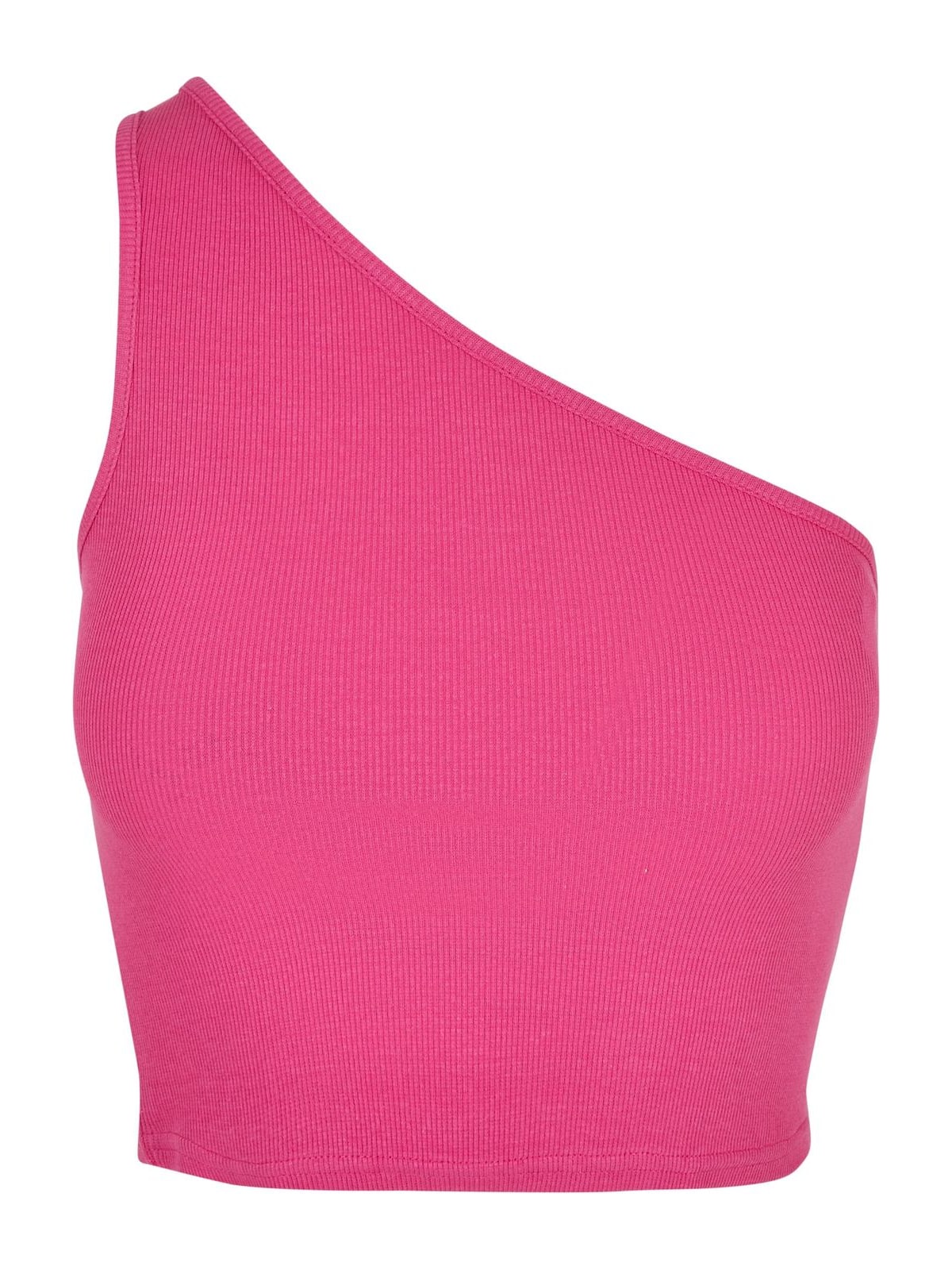 Γυναικείο Cropped Ασύμμετρο Τοπ TB2609 Urban Classics brightviolet