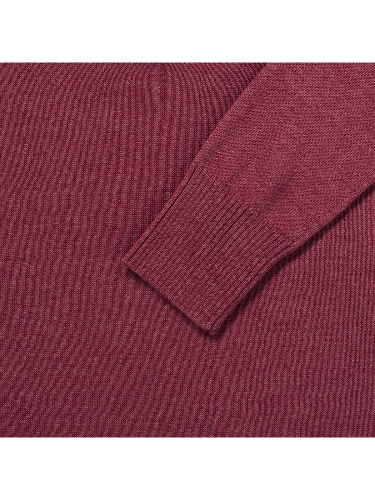 Γυναικείο Πλεκτό Πουλόβερ R-710F-0 Russell V-Neck Cranberry Marl